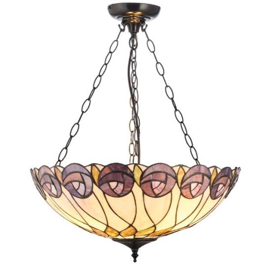 rozsa viragos elegans klasszikus kezmuves idotallo  premium meghitt harmonikus egyedi  handmade nosztalgikus stilusos tiffany mintas fuggesztek lampa olomuveg art nouveau retro fuggolampa bronz lanc patinas 11.jpg